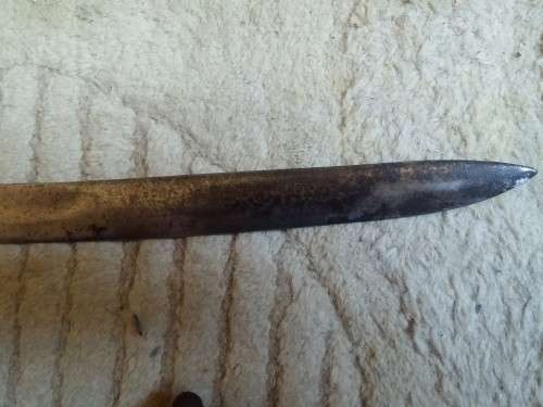 1860 Cavalry sword.