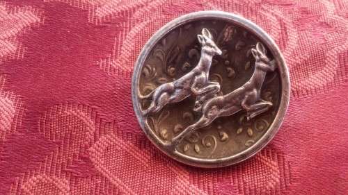 Silver Kruger Park Brooch