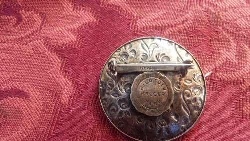 Silver Kruger Park Brooch