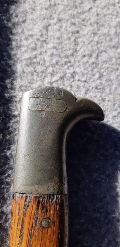 German Southwest Africa:  Erfurt kS98 Schutztruppe Saw-Back Bayonet