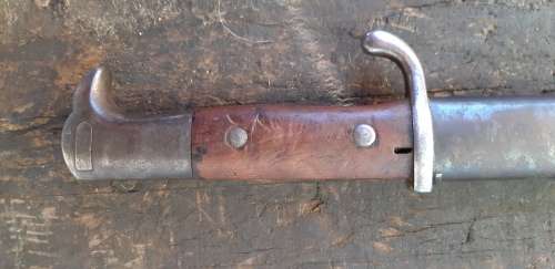German Southwest Africa:  kS98 Schutztruppe Saw-Back Bayonet