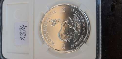 2018 SILVER 1 oz  KRUGERRAND