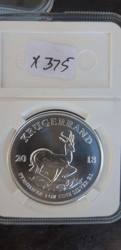 2018 SILVER 1 oz  KRUGERRAND