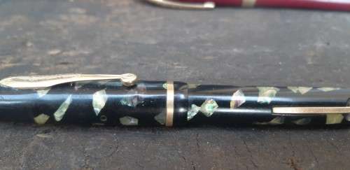 Fountain Pens: W.A. Sheaffer Pen Co Fort Madison, Iowa USA 500 14k Gold nib