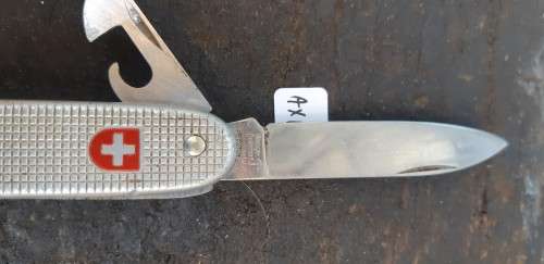 Wenger Military issued pocket knife. Marked 88 on blade
