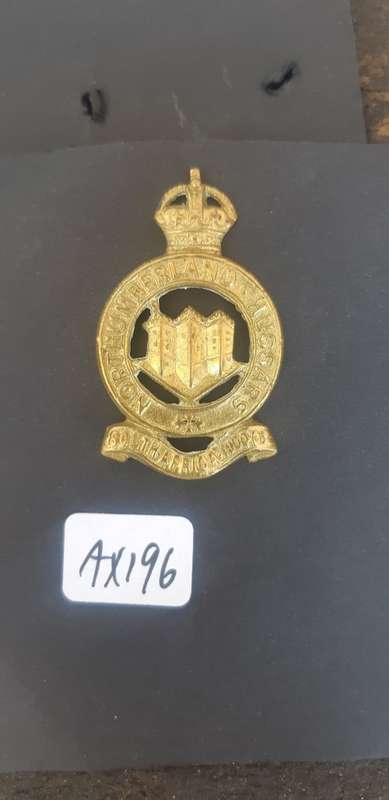 Northumberland Hussars Badge