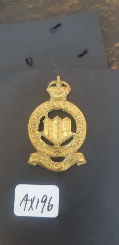 Northumberland Hussars Badge