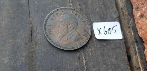1892 1 Penny Brilliant condition