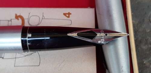 Sheaffer Imperial Flighter Fountain Pen . Original box with papers.