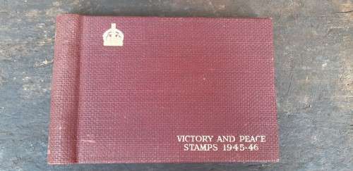 Victory and Peace stamps 1945-1946. Full set Album