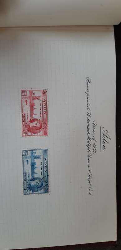 Victory and Peace stamps 1945-1946. Full set Album
