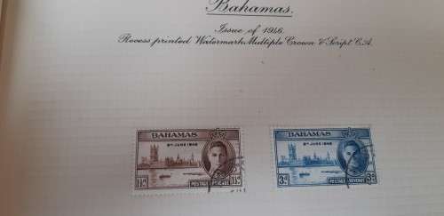 Victory and Peace stamps 1945-1946. Full set Album
