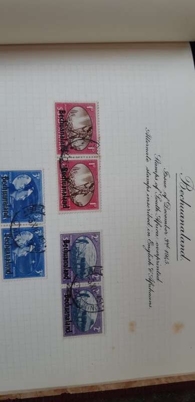 Victory and Peace stamps 1945-1946. Full set Album