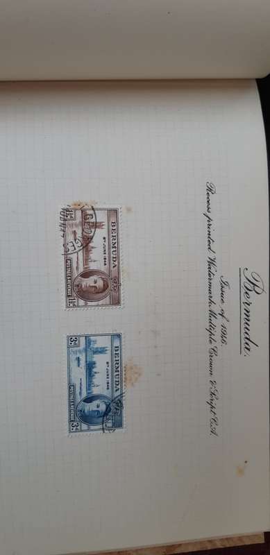 Victory and Peace stamps 1945-1946. Full set Album