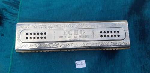 The Echo Harp . Bell metal Reeds C and G