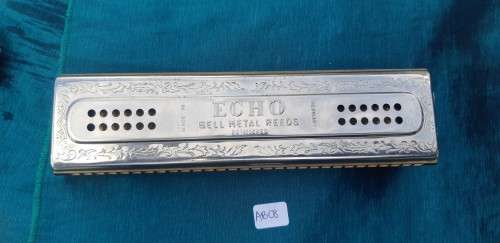 The Echo Harp . Bell metal Reeds C and G
