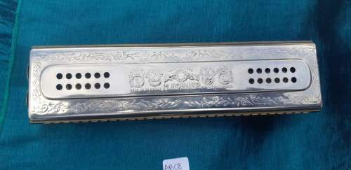 The Echo Harp . Bell metal Reeds C and G