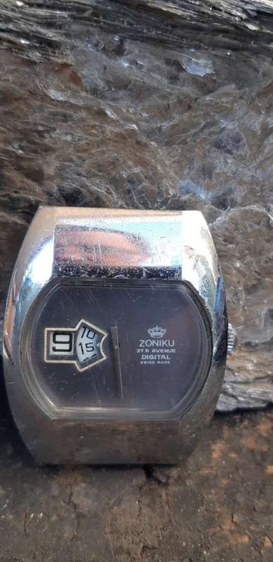 Jump Hour "Digital" watch for spares / repairs