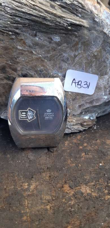 Jump Hour "Digital" watch for spares / repairs