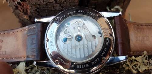 Carucci  Automatic. Open hart  Working