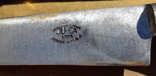 JU-CA INDUSTRIA TANDIL ARGENTINA GAUCHO KNIFE and SHARPENER