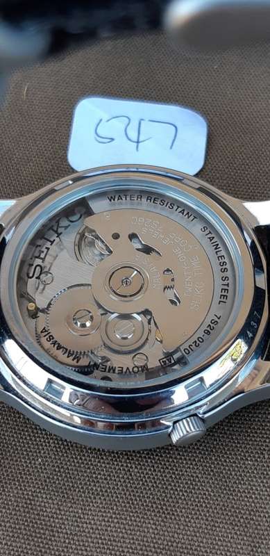 Seiko Automatic watch. As new in box all papers.