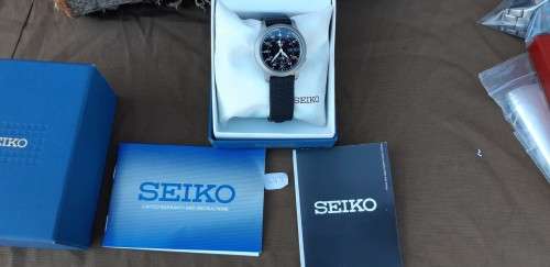 Seiko Automatic watch. As new in box all papers.