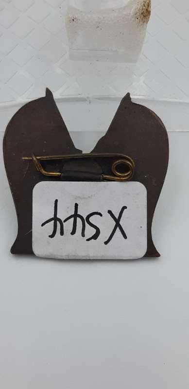 Orange Free state flag Boer war badge