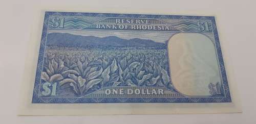 Reserve bank of Rhodesia 1 dollar In brilliant condition