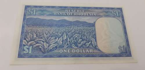 Reserve bank of Rhodesia 1 dollar In brilliant condition