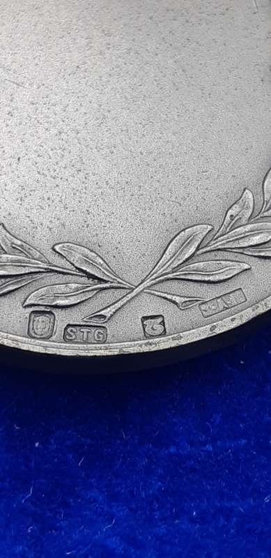 South African College High School Cape Town Medallion in sterling silverf
