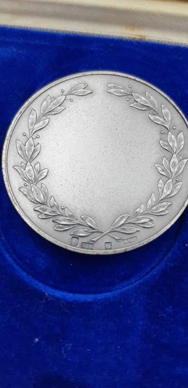 South African College High School Cape Town Medallion in sterling silverf