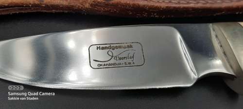 Voorslag Hand made hunting knife