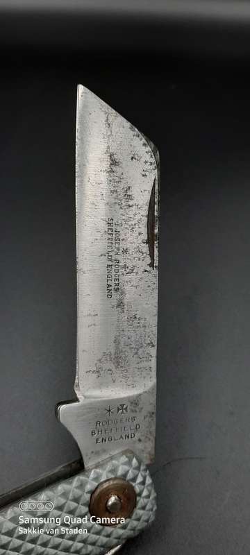 Navy Pocket knife, Never been sharpened . Rodgers Sheffield