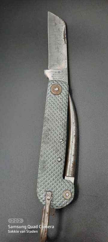 Navy Pocket knife, Never been sharpened . Rodgers Sheffield