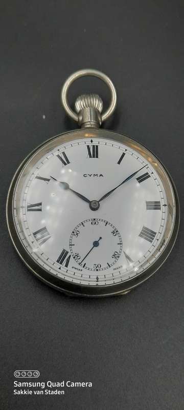 Cyma Pocket watch. Working