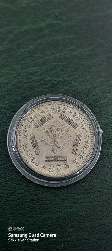 1963 5c coins
