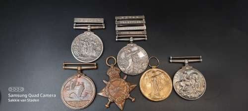 Set of medals To CJ Burns