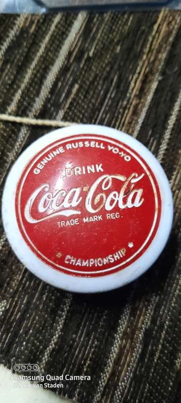 Coca Cola yoyo from around 1963