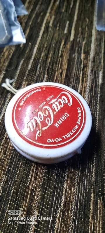 Coca Cola yoyo from around 1963