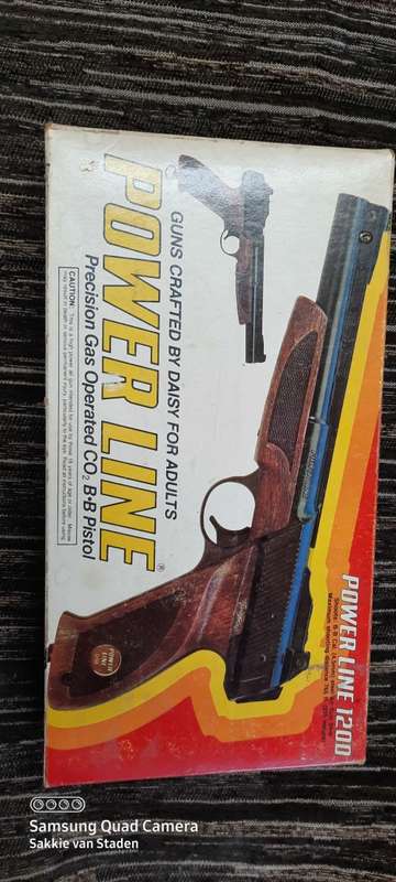 Daisy Powerline 1200 As new in box From 1978 according the serial number