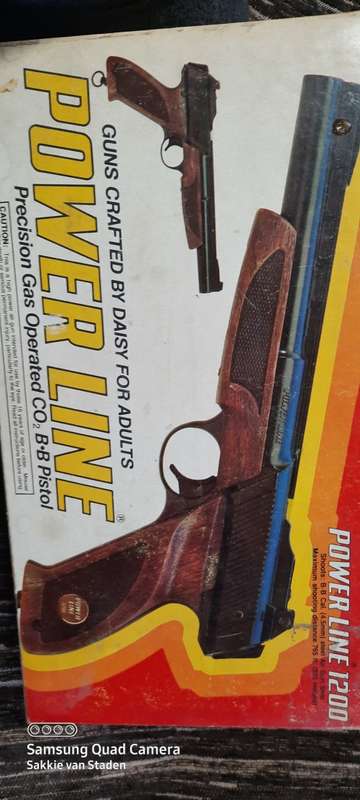 Daisy Powerline 1200 As new in box From 1978 according the serial number