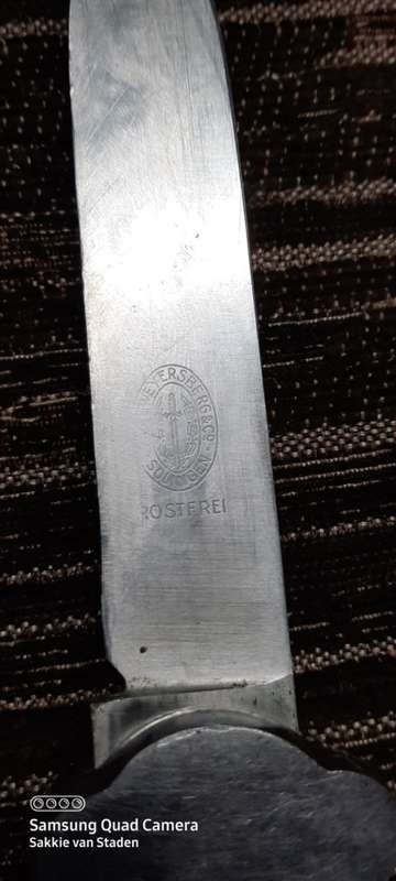 German Luftwaffe Pilots survival Gravity knife