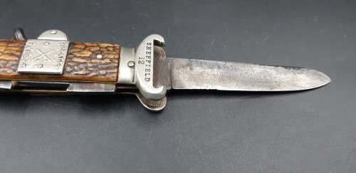 Victorian / Edwardian Era English A SPRATTS PATENT SPORTSMAN`S POCKET-KNIFE 1890-1899