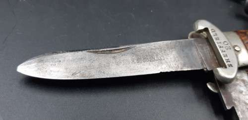 Victorian / Edwardian Era English A SPRATTS PATENT SPORTSMAN`S POCKET-KNIFE 1890-1899