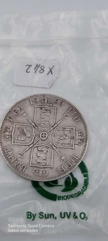 1889 5 shillings