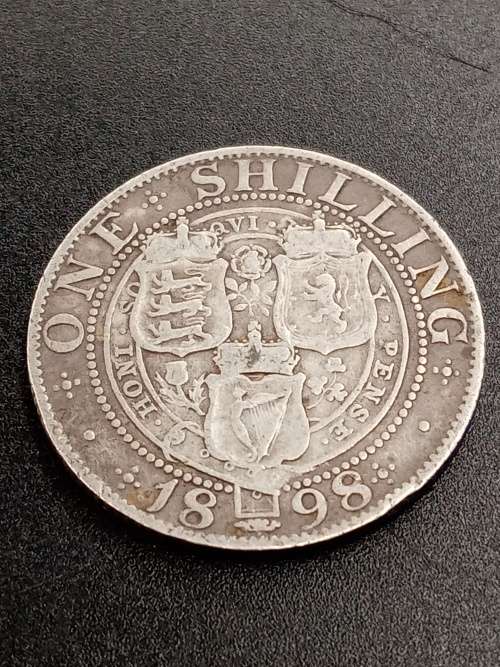 1898 UK shilling