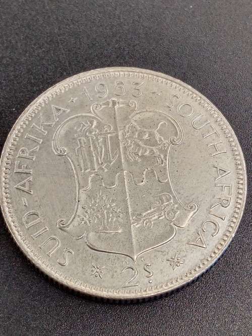 1953 2 shillings South Africa