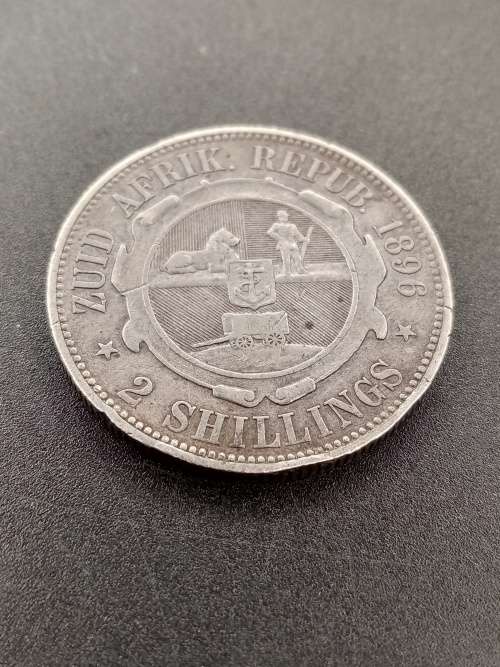 1896 ZAR 2 Shillings