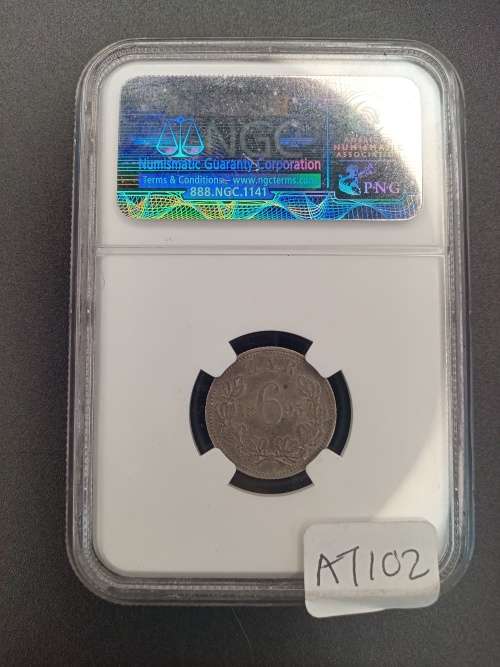 1895 ZAR 6P COIN